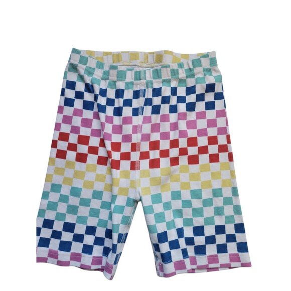 Hanna Andersson Checkered Multi-Colored Elastic Waist Shorts Size 12 Casual - Picture 2 of 5